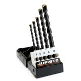Set 5 burghie pentru granit, 4-10 mm, Jufisto GartenVIP DiyLine