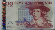 Bancnota Suedia 500 Kronor (200)2 - P66a aUNC foto