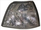 Semnalizator fata stanga BMW Seria 3 E36 Sedan Touring Compact 192000, lentila gri fumuriu, cu suport bec, omologare ECE, varianta smoked pentru