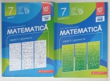 MATEMATICA , ALGEBRA si GEOMETRIE , CLASA A - 7 -A , PARTILE I - II de ANTON NEGRILA si MARIA NEGRILA , 20221