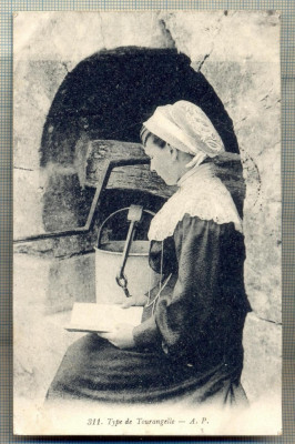 AD 170 C. P. VECHE - TYPE DE TOUARANGELLE -FRANTA -CIRCULATA 1919 foto