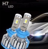 Cumpara ieftin Set 2 bec Turbo Led auto canbus H7 faza scurta / lunga / proiectoare 6000k