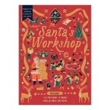 Santa's Workshop Magical 3-D Workshop to Press Out and Make! Includes: 32-page Book, 6 Models, Over 20 Press-out Pieces