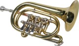 Cumpara ieftin Trompeta buzunar 3 clape Karl Glaser Bb auriu