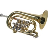 Trompeta buzunar 3 clape Karl Glaser Bb auriu