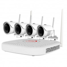 Aproape nou: Kit supraveghere video PNI House WiFi735 NVR si 4 camere wireless de e foto