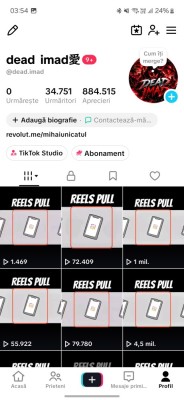 Cont Tik Tok foto