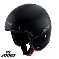 Casca pentru scuter - motocicleta Axxis model Hornet SV A1 negru mat (ochelari soare integrati) XL (61/62cm)