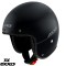 Casca pentru scuter - motocicleta Axxis model Hornet SV A1 negru mat (ochelari soare integrati) XL (61/62cm)