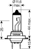 Bec 12V H7 55 W Original Osram 64927 64210