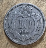 MNDSTR AUT102 - Austro-Ungaria - 10 heller 1893