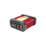 Invertor Auto 300W, 12V la 220V, Protectie Supratensiune, Scurtcircuit, USB 5V/1A
