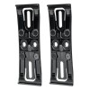Suport numar negru, set de 2 buc. fara rama AutoDrive ProParts, Amio