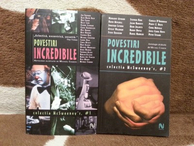 POVESTIRI INCREDIBILE-ANTOLOGIE MCSWEENEY&amp;#039;S (2 VOL) foto