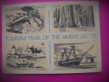 HOPCT 8376 TOURISM YEAR OF THE AMERICAS 1972 MONUMENTE -SUA-AMERICA DE NORD -NECIRCULATASEATTLE WASHINGTON -