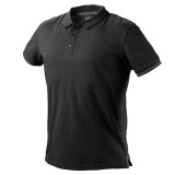 Tricou POLO DEMIN negru nr. S/48 NEO TOOLS 81-659-S HardWork ToolsRange