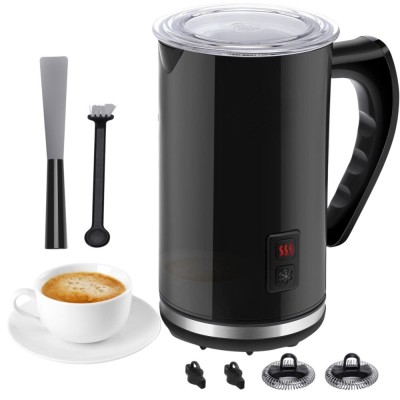 Set Aparat Spumat Lapte Sofia CONCEPT&amp;reg;, Detasabil, Functie Incalzire Lapte, 240ml, 500W, Inox foto