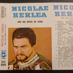 Casetă audio Nicolae Herlea ‎– Arii Din Opere De Verdi, originală