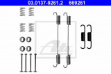 Set accesorii, sabot de frana FIAT DOBLO Microbus (223, 119) (2001 - 2016) ATE 03.0137-9261.2