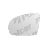 Geam oglinda Opel Corsa B 01.1993-10.2001 partea stanga View Max crom plana