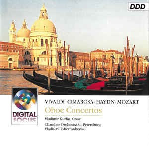 CD Vladimir Kurlin Oboe, Chamber Orchestra St. Petersburg &amp;lrm;&amp;ndash; Oboe Concertos foto