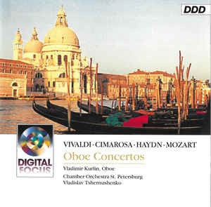 CD Vladimir Kurlin Oboe, Chamber Orchestra St. Petersburg &lrm;&ndash; Oboe Concertos