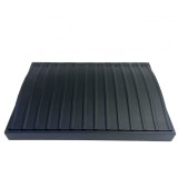 Tav? Bombat? Premium pentru Br???ri ?i Lanturi | Piele Ecologic? Neagr?