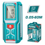 Aparat pentru masurat distanta Total, interval de masurare 0.05 - 60m, impermeabil, IP57