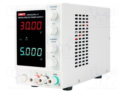 Alimentator de laborator UNI-T canal unic liniar 0-30VDC 0-5A 150W foto