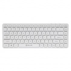 Tastatura wireless Tellur Mini, Alb