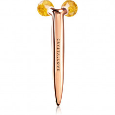 Crystallove Milky Amber 3D Lift & Sculpt Facial Roller accesoriu de masaj faciale 1 buc