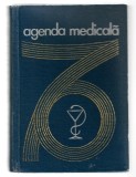 Agenda medicală 1976 - Ed. Medicala - cartonată - 10,5 x 15 cm