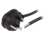 Cablu Alimentare 1,8m 3x1mm2 Negru 13A