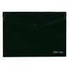 Mapă Documente Office Style, Capsă, Plastic, Negru, 33x24 cm, Oem
