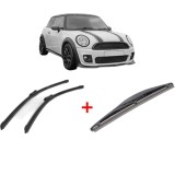 Cumpara ieftin Set 3 stergatoare MINI MINI CLUBMAN (F54) 2014-2024, pentru parbriz si luneta, Bosch Twin
