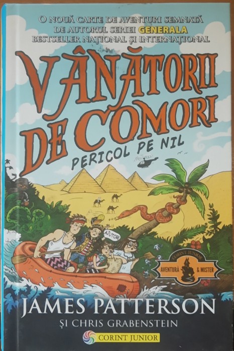 JAMES PATTERSON - VANATORII DE COMORI PERICOL PE NIL