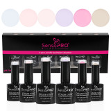 Cumpara ieftin Set 6 Oje Semipermanente 10ml SensoPRO Milano, Bride Smile