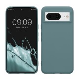 Husa Kwmobile pentru Google Pixel 8, Verde inchis, Silicon, KWM0000208H012C, Carcasa
