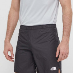 The North Face pantaloni scurti sport Limitless barbati, culoarea negru, NF0A7ZU4JK31