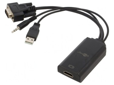 Convertor Audio/Video Negru foto