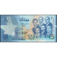 Ghana 2015 - 5 cedis, necirculata