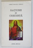 RATIUNE SI CREDINTA de ANDREI EMANUEL POPESCU , 2000