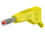Conector banană 4mm ST&Auml;UBLI 32A 30V AC 60V DC galben