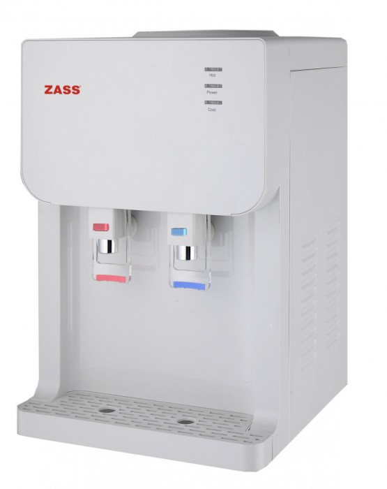 Dozator apa de birou Zass ZTWD 03 WF cu conexiune la retea, sistem de filtrare a apei, apa calda/apa rece, racire cu compresor ProDesign DailyApplianc
