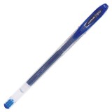 Pix cu gel Uni-ball Signo Pastel UM-120, 0. 7mm, cu capac, corp transparent, albastru