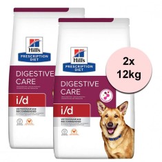 Hill&amp;amp;#039;s Prescription Diet i/d Granule de ingrijire digestiva pentru caini 2 x 12 kg foto