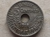 TUNISIA-5 CENTIMES 1918, Africa