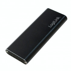 Rack SSD Extern Logilink UA0314 M.2 la USB 3.2 Black foto