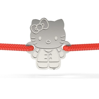 Bratara din argint model Hello Kitty foto