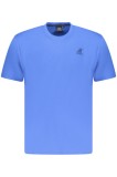 Cumpara ieftin U.S. Grand POLO Tricou barbati simplu din bumbac cu logo brodat, albastru ocean, S